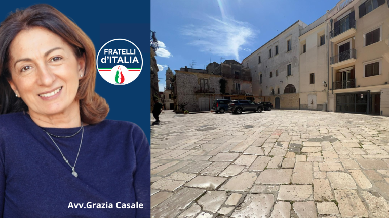 Grazia Casale (FdI):”Valorizzare la piazzetta di vico Freddo, un diamante ancora grezzo”.