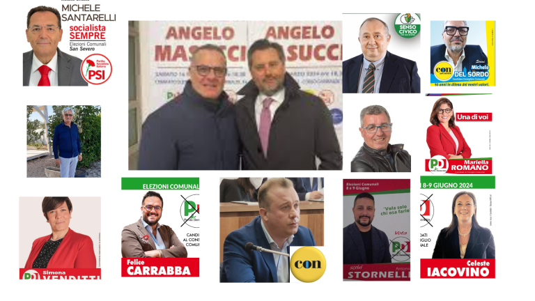 Tutti gli assessori e i consiglieri di Miglio candidati con Masucci.
