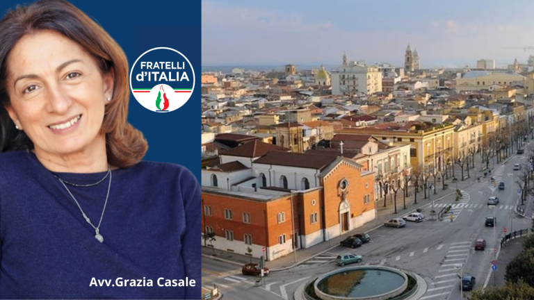 Grazia Casale (FdI):” si può essere creativi anche nel posto dove si e’ nati”.