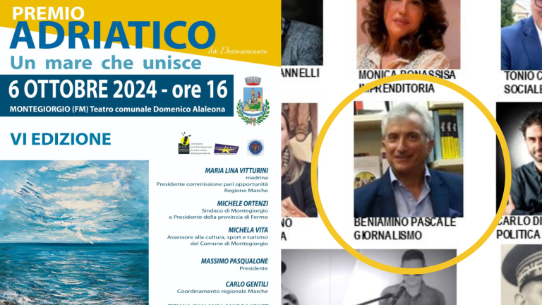 PREMIO ADRIATICO 2024, Un mare che unisce”, sesta edizione,I PREMIATI PUGLIA.