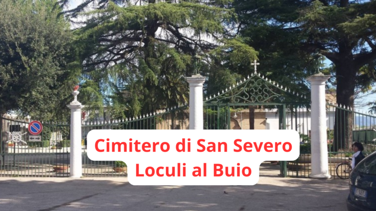 Situazione Critica al Cimitero Comunale di San Severo: I Cittadini in Difficoltà.